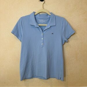 Vineyard Vines Light Blue Medium Cotton short sleeve Polo